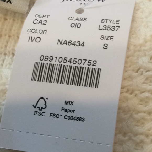 J. Crew Sweater Fringe Detail - Picture 8 of 8